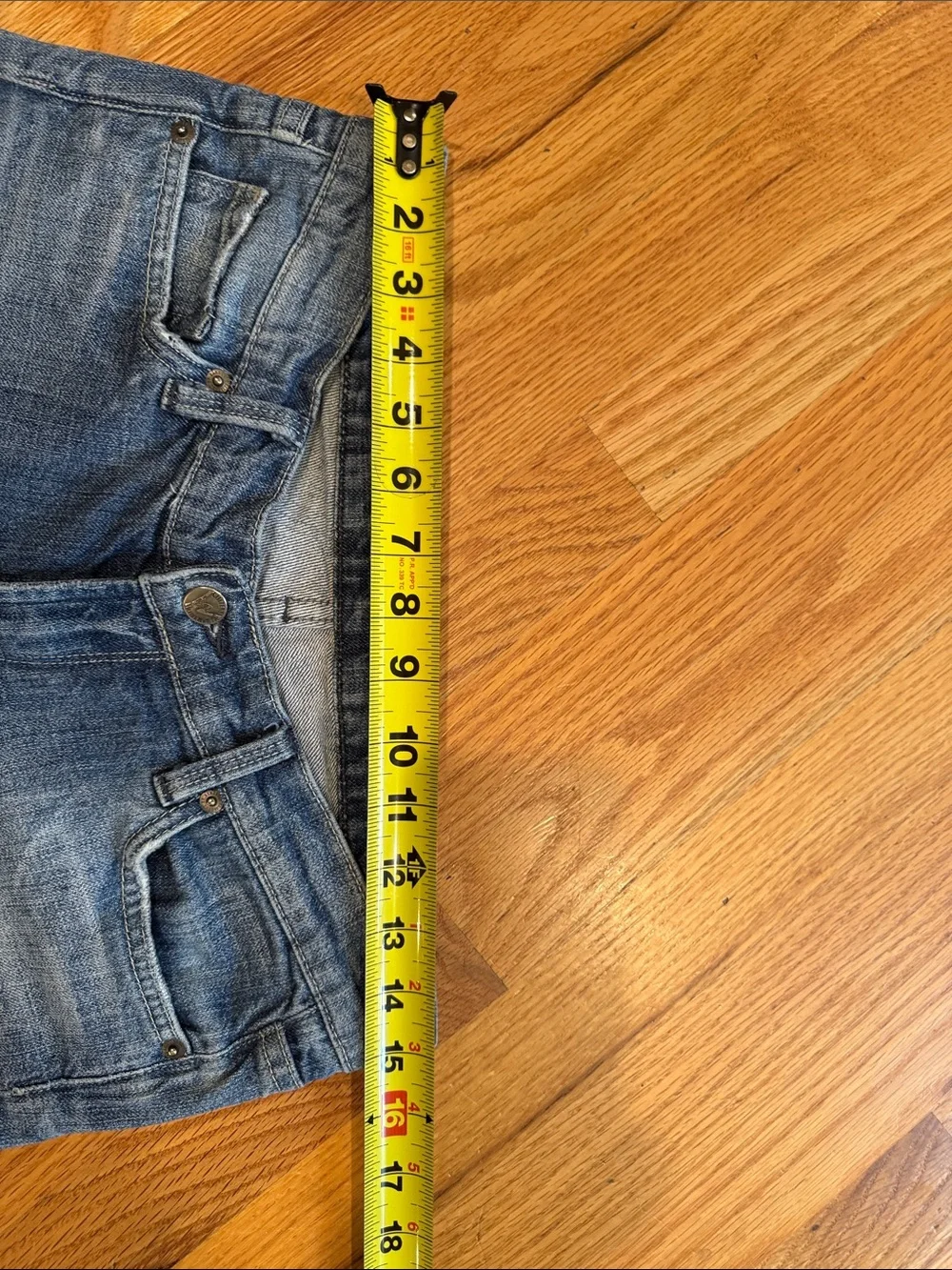 Citizens Of Humanity Mid Blue Flare Leg Jeans